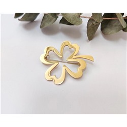 Брошь Клевер