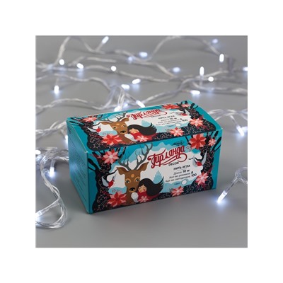 Гирлянда «Нить» 10 м с насадками «Игла», IP20, прозрачная нить, 100 LED, свечение белое, 8 режимов, 220 В