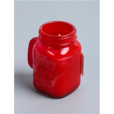 УЦЕНКА Свеча вотивная в стеклянной баночке, 100 г, иланг-иланг