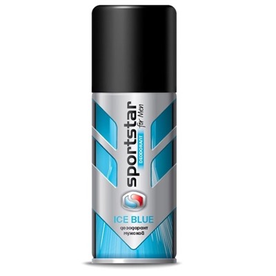 Дезодорант-спрей мужской Sport Star "Ice Blue", 175 мл