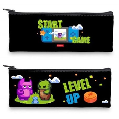 Пенал-косметичка 195х75 мм "Пиксель_Level Up" (088326) 64228 Хатбер
