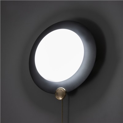 Бра «Планета» LED 3000К-6000К черный 23.5×23.5×12 см