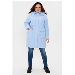 Пальто 28044 (Голубой)