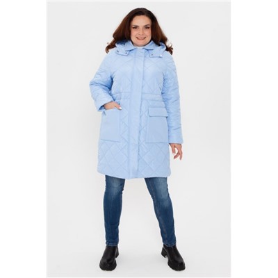 Пальто 28044 (Голубой)