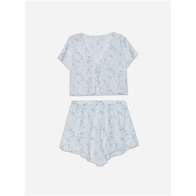 КОМПЛЕКТ ЖЕНСКИЙ (БЛУЗА, ШОРТЫ) 592653