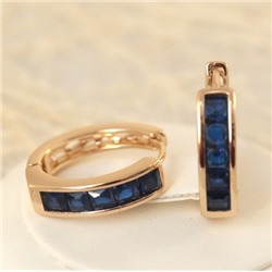 Серьги позолота  H01-7643