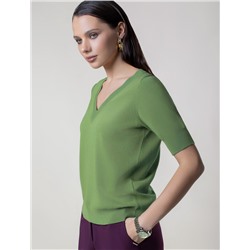 Джемпер тонкой вязки из вискозы с нейлоном