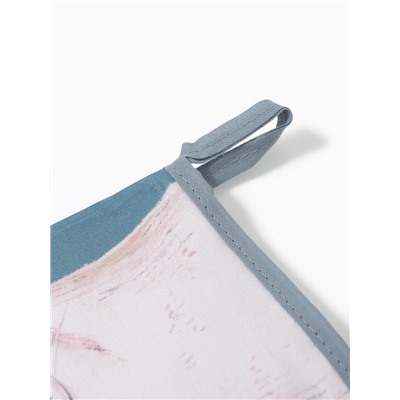 Набор кухонный «Этель. Кот», варежка-прихватка 20×28 см, прихватка 17×17 см