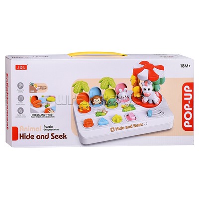 Игрушка развивающая "Зоопарк" в коробке