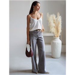 Топ из сатина