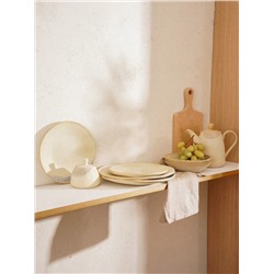 Заварочный чайник SL Home «Волны Сардинии», 1.3 л, 22.5×11×19 см, фарфор, бежевый