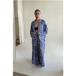 Кимоно   BEACH069/02/Белый, синий