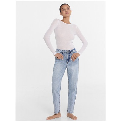 БРЮКИ ЖЕНСКИЕ ДЖИНСОВЫЕ 2024-DTW404-2