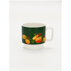 Кружка новогодняя керамическая «Аромат Нового года», 350 мл