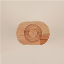 Банка для сыпучих продуктов SL Home «Тренто», 620 мл, 7.7×12.5 см, фарфор, белая