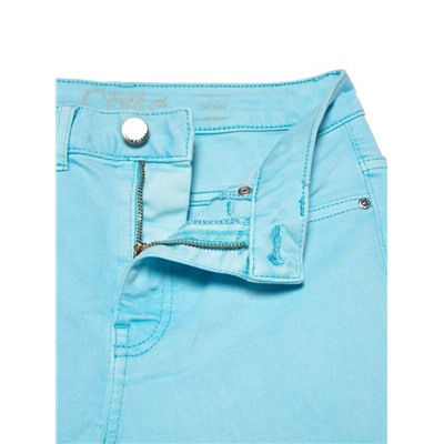 Джинсы CONTE Цветные джинсы skinny с высокой посадкой и эффектом варки CON-219 Lycra