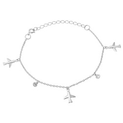 Браслет, куб.циркон., Ю-40076р