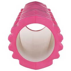 Ролик массажный Sangh, 45×14 см, цвет розовый