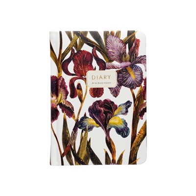 Ежедневник недатированный А6+ 240 стр. "FLORA.Ирисы" 3-745/14 Bruno Visconti