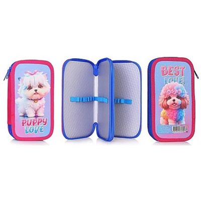 Пенал 4-х ств. 190х105 мм ПО-090 "ЩЕНОЧКИ" большой Пчелка