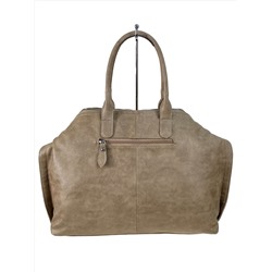 Женская сумка из искусственной кожи, цвет коричневый