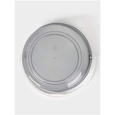 Ведро с крышкой «Хозяюшка», 5 л, d=22 см, h=22 см, пластик, МИКС