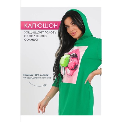 Туника с капюшоном 3320-0001-К-ОН НАТАЛИ, 1086628