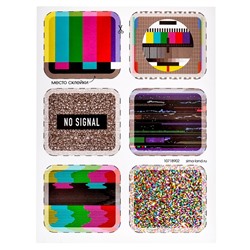 Набор для творчества «Ретро гирлянда», телевизоры, 6 основ