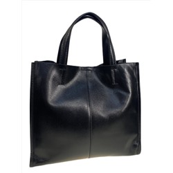 Женская сумка из натуральной кожи, цвет черный