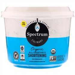 Spectrum Culinary, органический овощной кулинарный жир, 680 г (1,5 фунта)