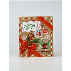 УЦЕНКА Пакет подарочный ламинированный новогодний «Новый год», ML 21×25×8 см, МИКС