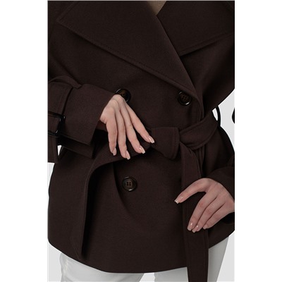 01-12210 Пальто женское демисезонное (пояс)