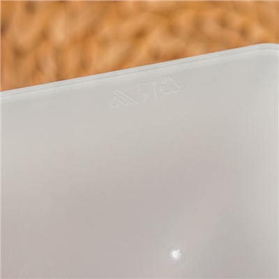 Ёмкость для соли с ложкой Альтернатива «Плетёнка. Соль», 1.2 л, пластик, бежевая