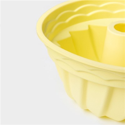 Форма для выпечки Доляна «Немецкий кекс. Заварное печенье», силикон, d=19 см, МИКС