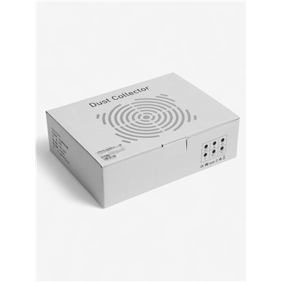 Пылесос для маникюра Luazon LMP-01, 40 Вт, 1 фильтр, 220 В, белый