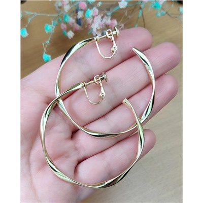 Серьги-клипсы Кольца