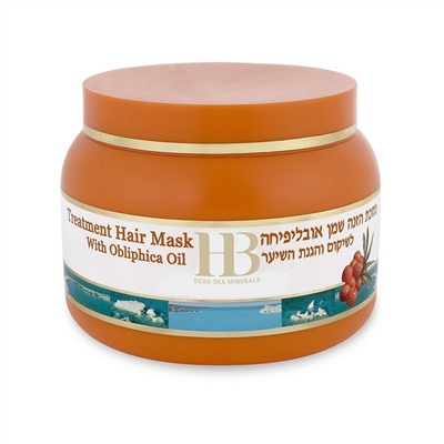 HB (Health & Beauty) Маска для волос с маслом облепихи, 250 мл