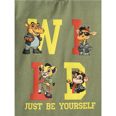 Комплект трикотажный для мальчиков: фуфайка (футболка), шорты