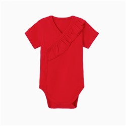 Боди детское MINAKU Winter, рост 68-74 см, красное