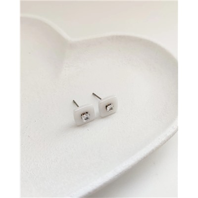 Серьги с керамикой