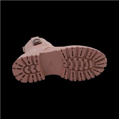 Ботинки на меху 10-11F розовые