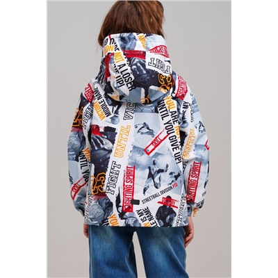 Куртка текстильная с полиуретановым покрытием для мальчиков (ветровка) PLAYTODAY, 1231506