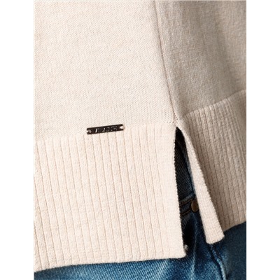 Джемпер тонкой вязки из хлопка с кашемиром