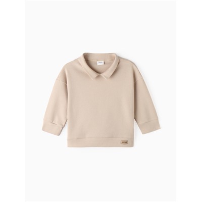 Толстовка детская MINAKU, бежевая, рост 152 см