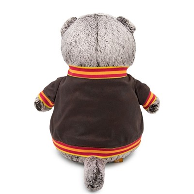 Мягкая игрушка «Кот Басик в кожаной куртке, 22 см