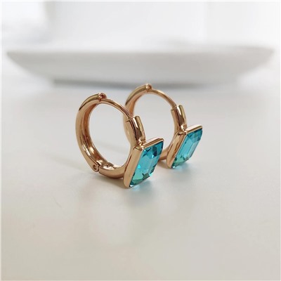 Серьги с кристаллами Swarovski