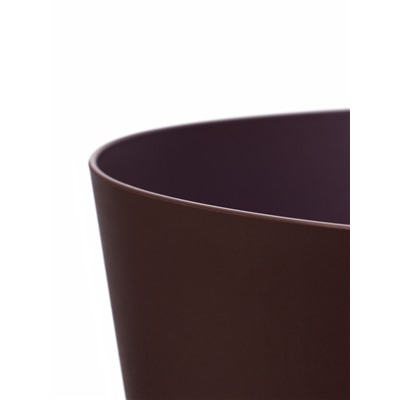 Горшок для цветов «Гранд», 15 л, d=29.5 см, h=31 см, пластиковый, с прикорневым поливом, фиолетовый