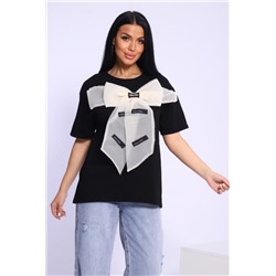 Футболка женская 64537 (Черный)