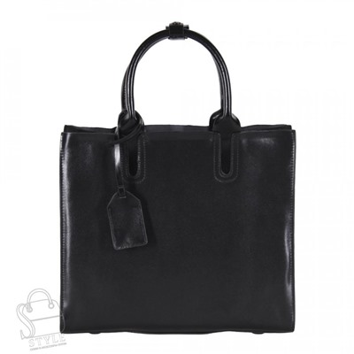 Сумка женская кожаная 6609NN black Natale Navetta