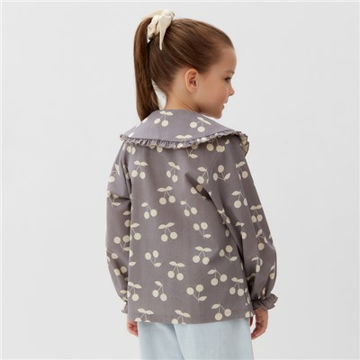 Рубашка детская с воротником KAFTAN, размер 30 (98-104 см)